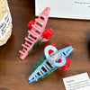 Wholesale Jewelry Highend Handmade Acetic Acid Tulip Shark Hair Clip For Women