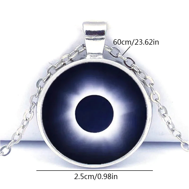 Hip-Hop Artistic Color Block Silver Plated Glass Zinc Alloy Wholesale Pendant Necklace