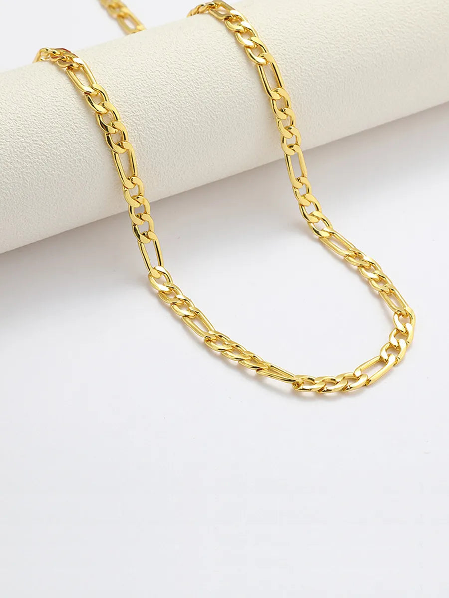 Wholesale Jewelry Hip-Hop Modern Style Classic Style Solid Color 201 Stainless Steel Bracelets Necklace