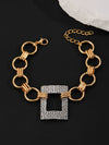 Wholesale Jewelry Hip Hop Punk Rivet Cross Pendant Necklace Alloy Stainless Steel Geometric Electroplating Unisex