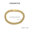 Wholesale Jewelry Hip-Hop Simple Style Geometric Solid Color 304 Stainless Steel 18K Gold Plated Necklace