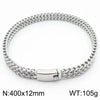 Wholesale Jewelry Hip-Hop Simple Style Geometric Solid Color 304 Stainless Steel 18K Gold Plated Necklace