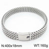 Wholesale Jewelry Hip-Hop Simple Style Geometric Solid Color 304 Stainless Steel 18K Gold Plated Necklace