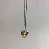 Wholesale Jewelry Hip-Hop Simple Style Heart Shape Titanium Steel Polishing Pendant Necklace