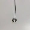 Wholesale Jewelry Hip-Hop Simple Style Heart Shape Titanium Steel Polishing Pendant Necklace