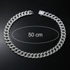 Wholesale Jewelry Hiphop Style Alloy Necklace With Geometric Pattern And Diamond Design