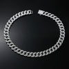 Wholesale Jewelry Hiphop Style Alloy Necklace With Geometric Pattern And Diamond Design