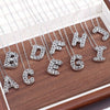 Wholesale Jewelry Hiphop Style Copper Alloy Cross Pendant Water Wave Chain Necklace With Letter Pattern And Electroplating Process
