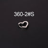 Ear Cartilage Rings & Studs Fashion Geometric 316 Stainless Steel  Plating