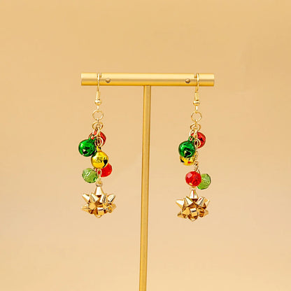 1 Pair Ig Style Bell Chain Alloy Drop Earrings