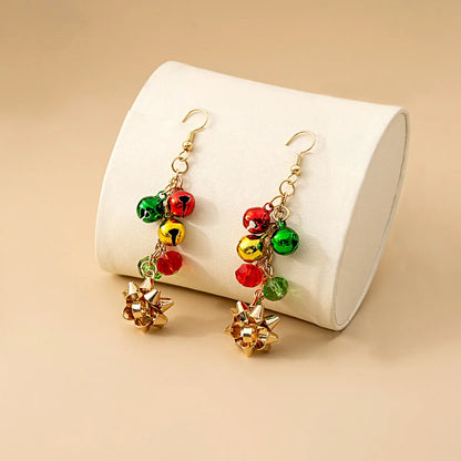 1 Pair Ig Style Bell Chain Alloy Drop Earrings