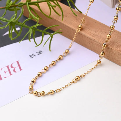 Wholesale Jewelry IG Style Casual Classical Cross Virgin Mary Jesus 304 Stainless Steel 18K Gold Plated Handmade Polishing Plating Necklace