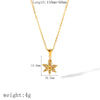 Wholesale Jewelry IG Style Cross Angel Flower 304 Stainless Steel Plating Bracelets Necklace