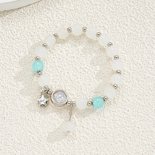 IG Style Cute Star Arylic Artificial Crystal Alloy Wholesale Bracelets