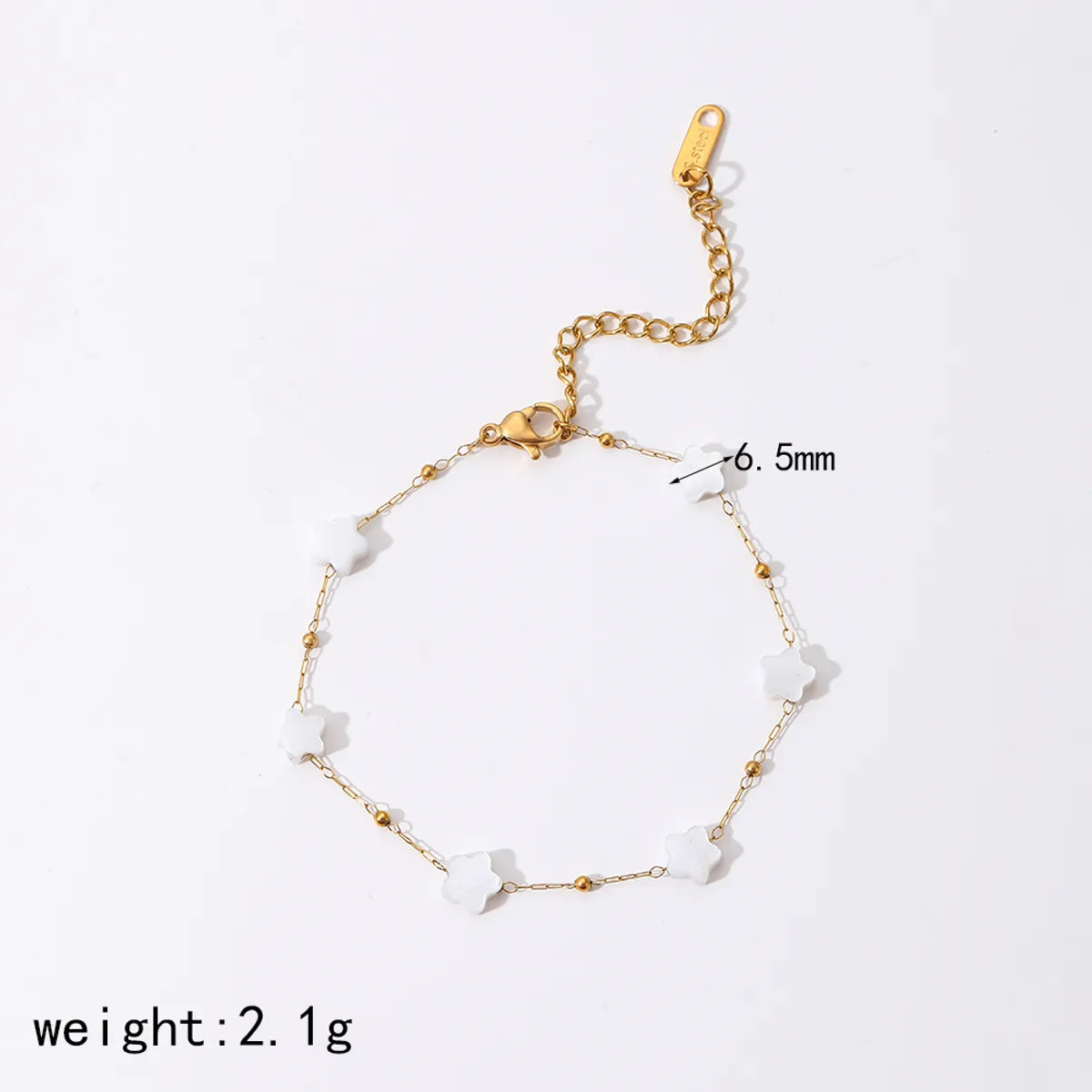 Wholesale Jewelry IG Style French Style Heart Shape Flower 304 Stainless Steel Bracelets Necklace