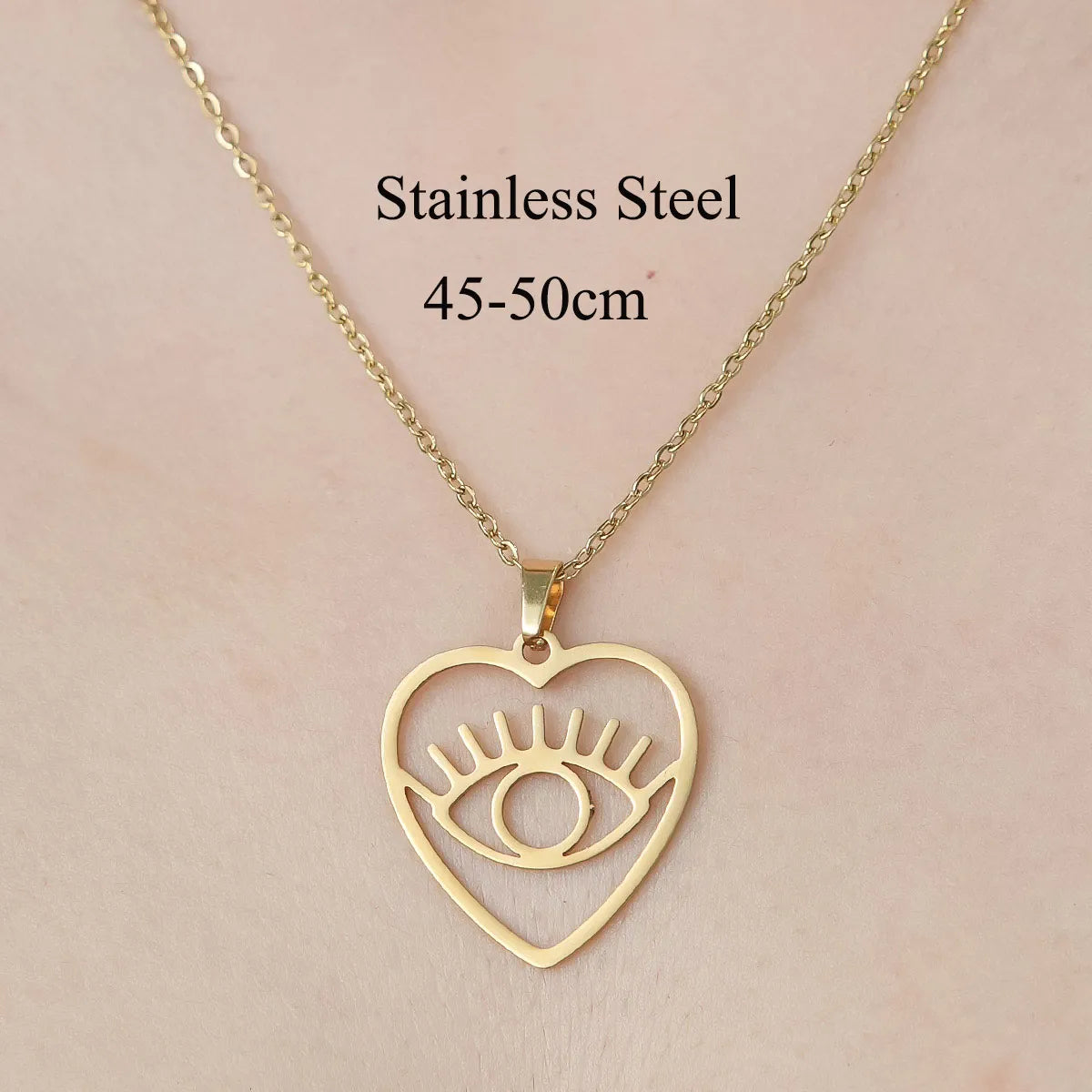 Wholesale Jewelry IG Style Ice Cream Planet Flower 201 Stainless Steel 18K Gold Plated Polishing Plating Pendant Necklace