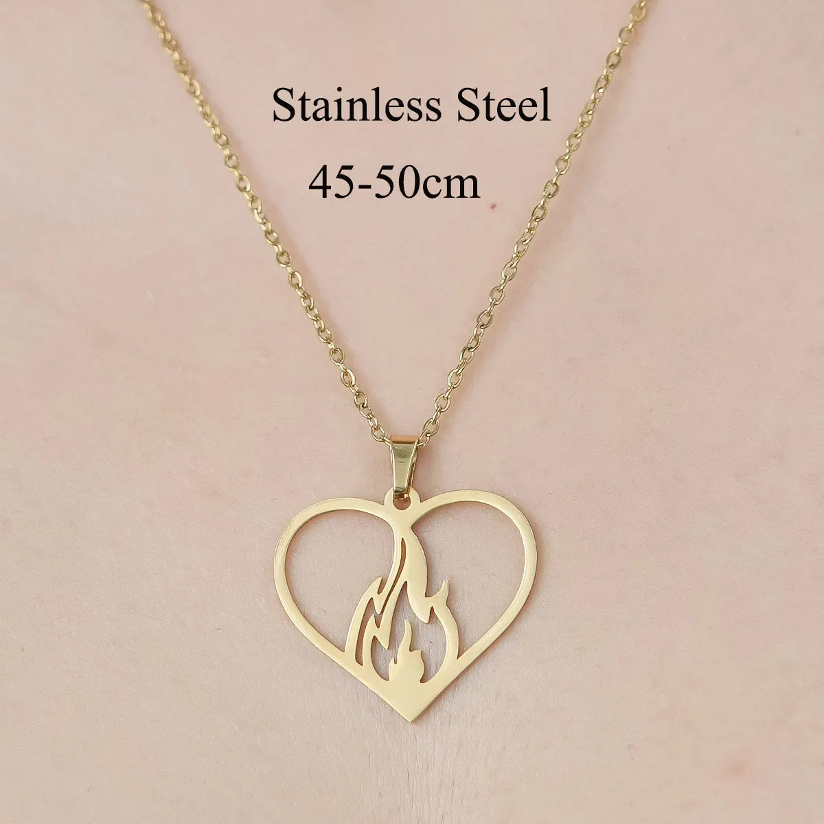 Wholesale Jewelry IG Style Ice Cream Planet Flower 201 Stainless Steel 18K Gold Plated Polishing Plating Pendant Necklace