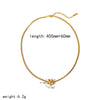 Wholesale Jewelry IG Style Simple Style Flower 304 Stainless Steel 18K Gold Plated Polishing Plating Jewelry Set