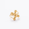 Wholesale Jewelry IG Style Simple Style Geometric 304 Stainless Steel Gold Plated Open Rings