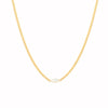 Wholesale Jewelry IG Style Simple Style Geometric 316L Stainless Steel  Freshwater Pearl 18K Gold Plated Necklace