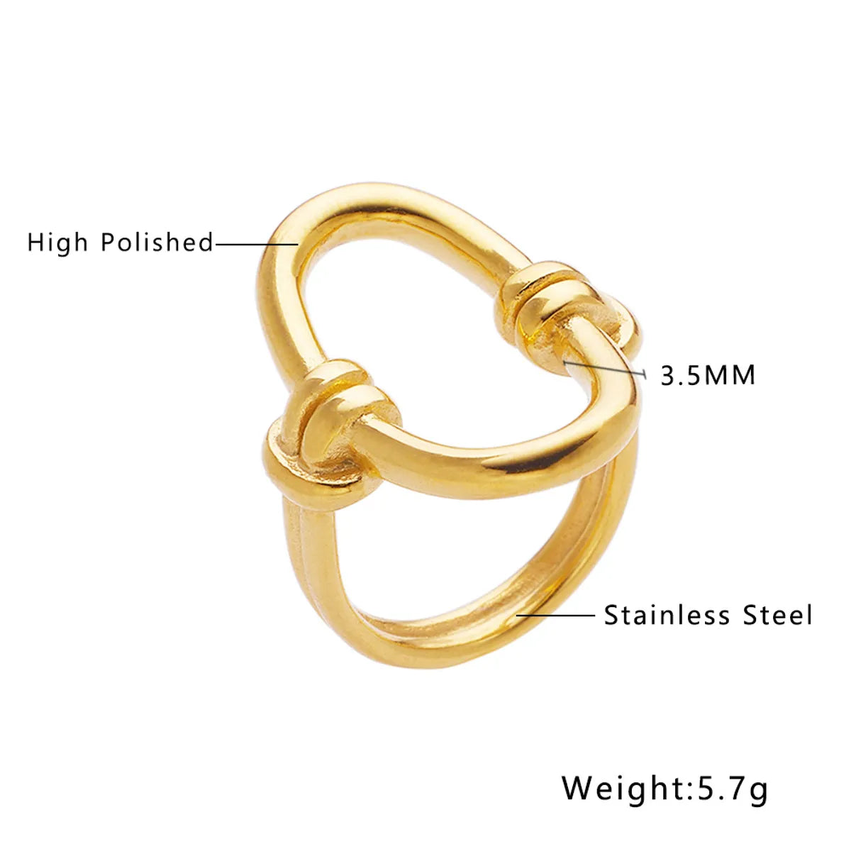 Wholesale Jewelry IG Style Simple Style Geometric Titanium Steel Pearl Zircon Inlay Rings