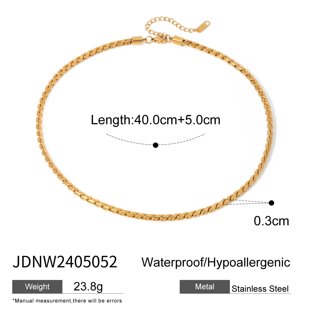 Wholesale Jewelry IG Style Simple Style Solid Color 304 Stainless Steel Bracelets Necklace