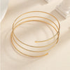 Wholesale Jewelry IG Style Simple Style Solid Color Alloy Arm Bracelet