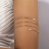 Wholesale Jewelry IG Style Simple Style Solid Color Alloy Arm Bracelet