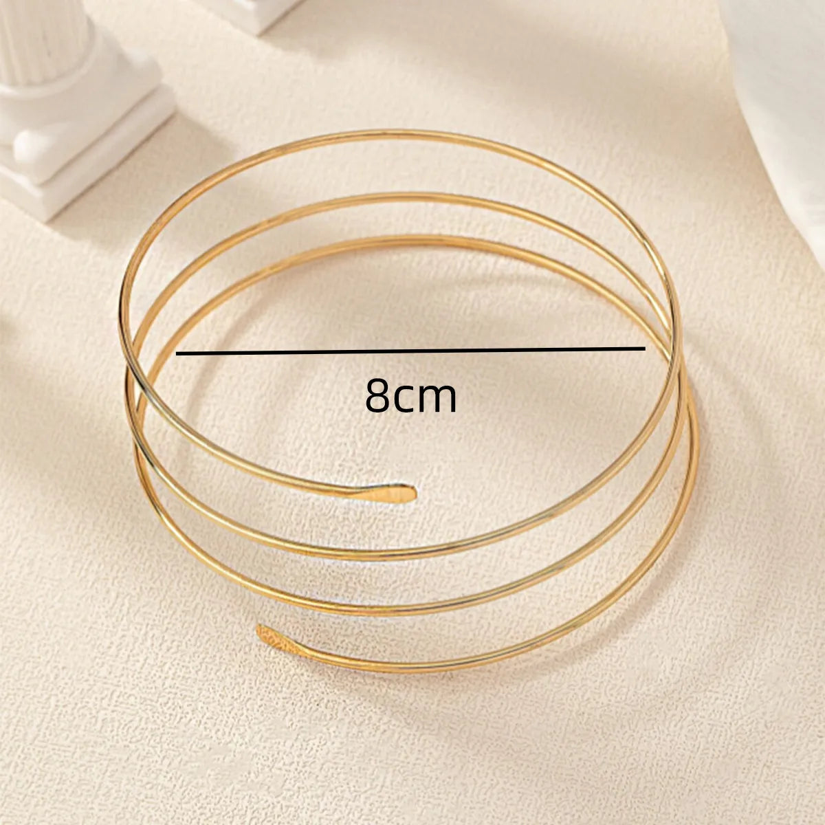 Wholesale Jewelry IG Style Simple Style Solid Color Alloy Arm Bracelet