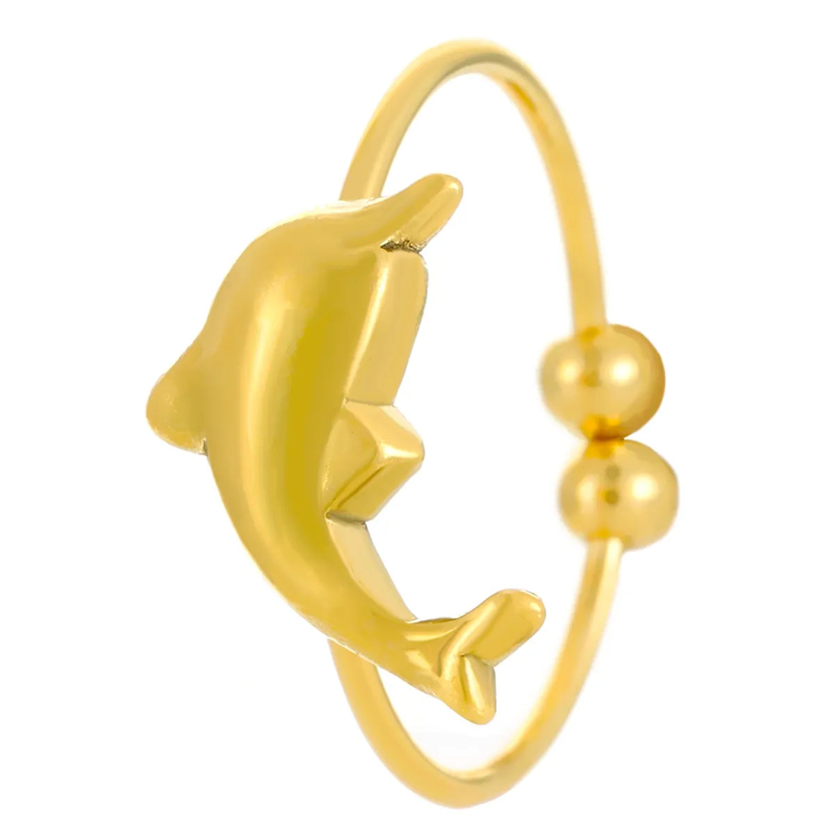 Wholesale Jewelry IG Style Simple Style Starfish Dolphin Shell 304 Stainless Steel 18K Gold Plated Toe Rings