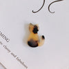 Wholesale Jewelry Kitten Plastic Resin Epoxy Handmade Earrings Pendant Accessories