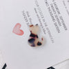 Wholesale Jewelry Kitten Plastic Resin Epoxy Handmade Earrings Pendant Accessories