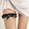 Wholesale Jewelry Lace Bow Thigh Chain Female Gothic Cross Pendant Leg Ring