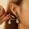 Wholesale Jewelry Lady Bow Knot Alloy Tassel Plating Drop Earrings