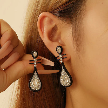 Wholesale Jewelry Lady Bow Knot Alloy Tassel Plating Drop Earrings