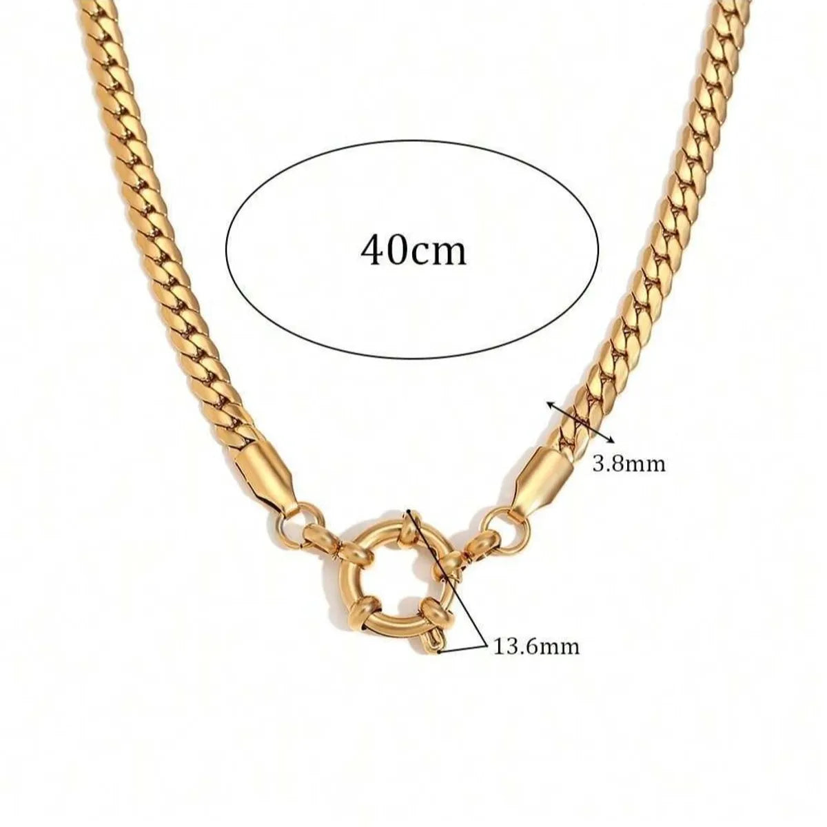 Wholesale Jewelry Lady Geometric 306 Stainless Steel Plating Necklace