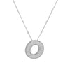 Wholesale Jewelry Letter Pendant Necklace Copper Brass Electroplating For Women