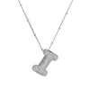 Wholesale Jewelry Letter Pendant Necklace Copper Brass Electroplating For Women
