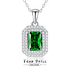 Wholesale Jewelry Light Luxury Geometric Silver Pendant Cross Chain Necklace With Diamond