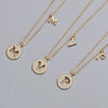 Wholesale Jewelry Light Luxury Ins Style S925 Sterling Silver Necklace With Letter Pendant And Cross Chain
