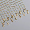Wholesale Jewelry Light Luxury Ins Style S925 Sterling Silver Necklace With Letter Pendant And Cross Chain