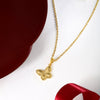Wholesale Jewelry Light Luxury Style Animal Zodiac Copper Zinc Alloy 5D Craft Electroplated Pendant Necklace