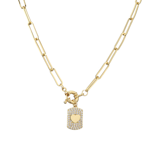Wholesale Jewelry Light Luxury Style Copper Fivepointed Star Pendant Necklace With Micro Inlay And Gun Black Gold Electroplating For Women