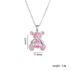 Wholesale Jewelry Light Luxury Style Copper Plated Animals Zodiac Pendant Necklace For Women