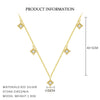 Wholesale Jewelry Light Luxury Water Drop 925 Sterling Silver Necklace For Women