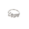 Wholesale Jewelry Love 925 Silver Necklace Electroplating