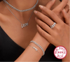 Wholesale Jewelry Love 925 Silver Necklace Electroplating