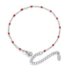 Wholesale Jewelry Lovely Geometric Titanium Steel Enamel Cross Beaded Bracelet With Electroplating
