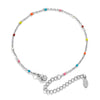 Wholesale Jewelry Lovely Geometric Titanium Steel Enamel Cross Beaded Bracelet With Electroplating