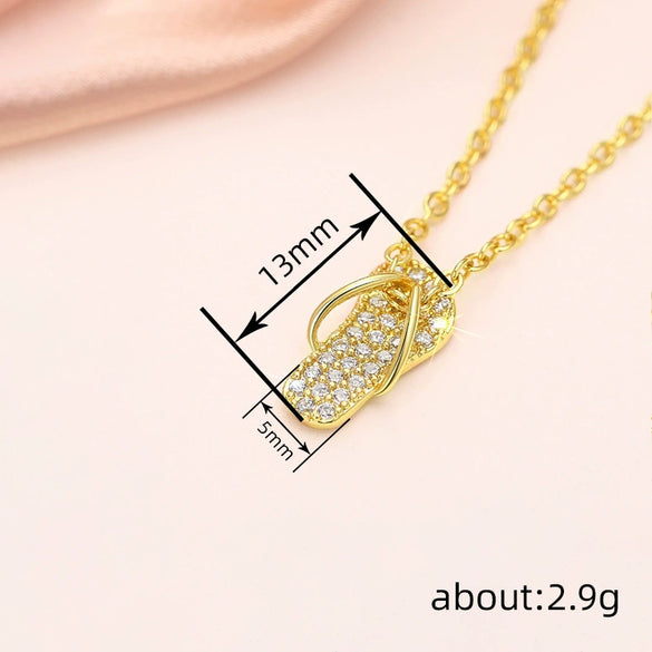 Wholesale Jewelry Lovely Style Copper Heart Water Drop Bell Shaped Microinlaid Zircon And Mixed Gemstone Setting O Word Chain Necklace For Women With Electroplating